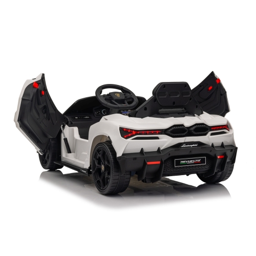 Auto na akumulator dla dzieci Lamborghini Revuelto Biały QLS-8603.BIA